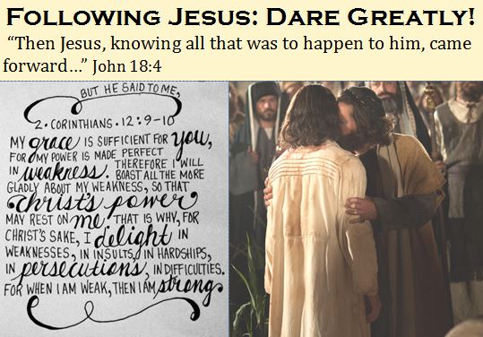 jesus betrayed by a kiss